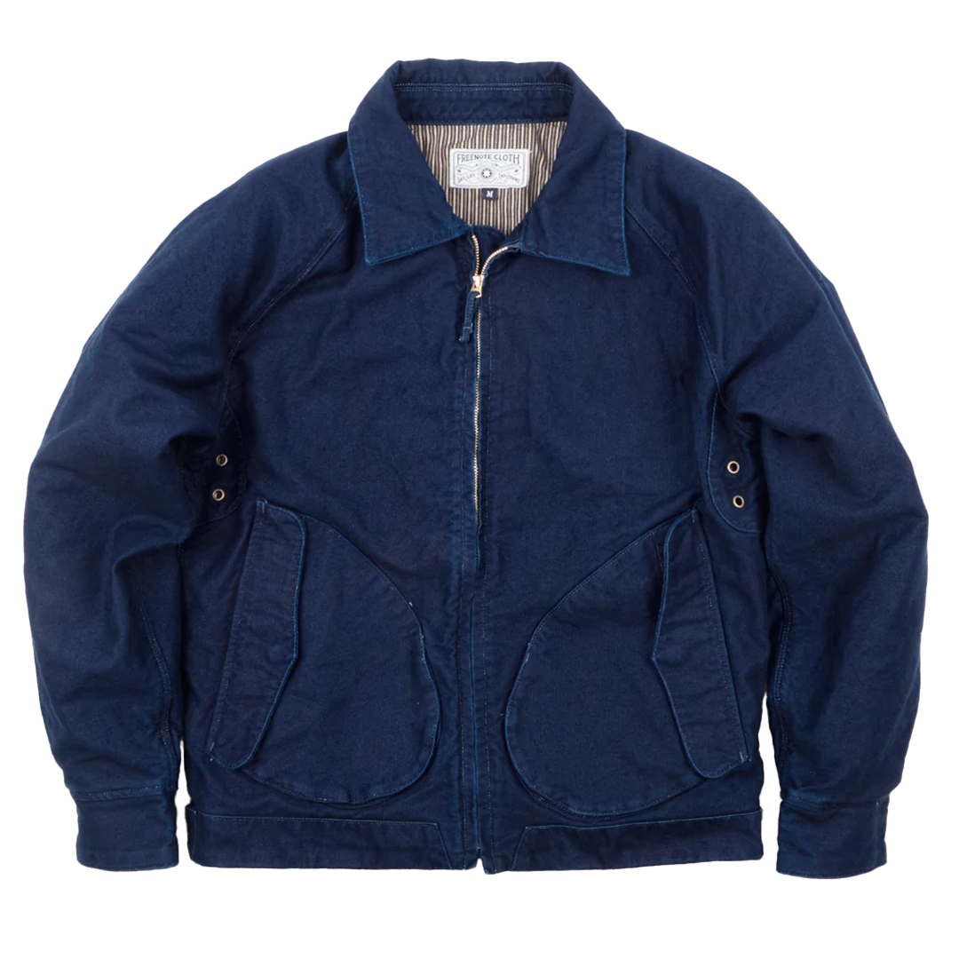 Freenote Mariner Light Indigo Denim Jacket - Premium Men's Workwear for Outdoor & Casual Wear