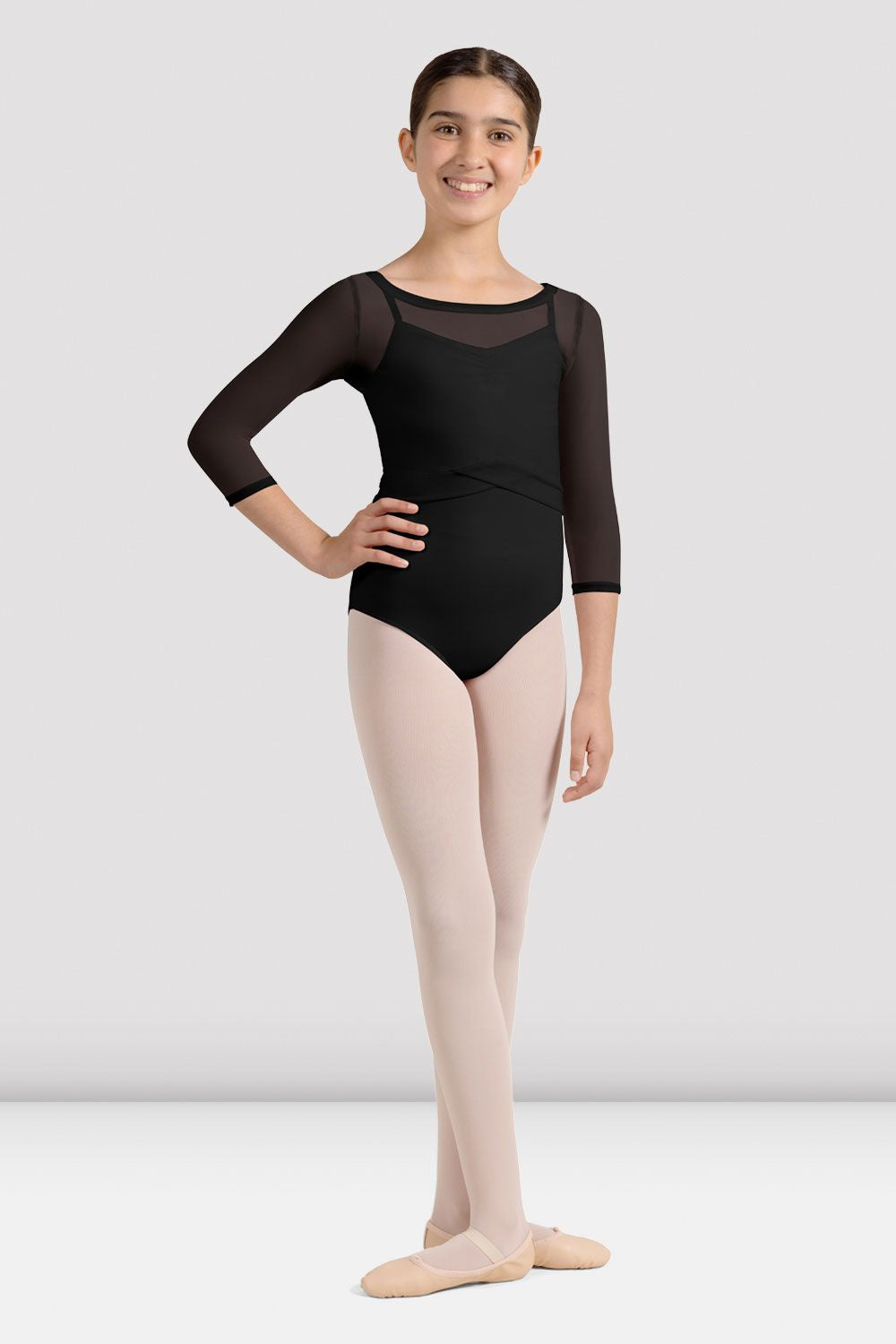 Girls Mirella Miami 3/4 Sleeve Blouse - Stylish Casual Top for School, Playdates & Everyday Wear