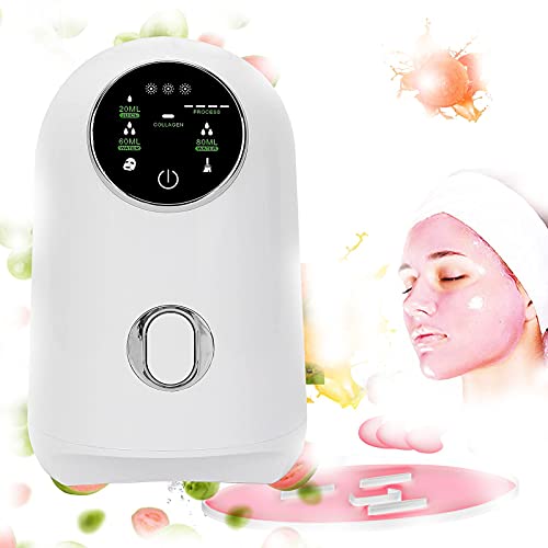 Mini DIY Face Mask Maker Machine for Fruits & Vegetables - Natural Collagen Facial Mask Maker for Salon & Home Skin Care - Beauty Device for Hydrating & Anti-Aging Treatments (Perfect for Spa Days & At-Home Skincare Routines)
