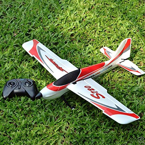 OMPHOBBY S720 RC Plane RTF - 6-Axis Gyro Stabilizer Ready-to-Fly Remote Control Airplane with Normal & Aerobatic Flight Modes - Perfect for Beginners and Outdoor Flying Fun
