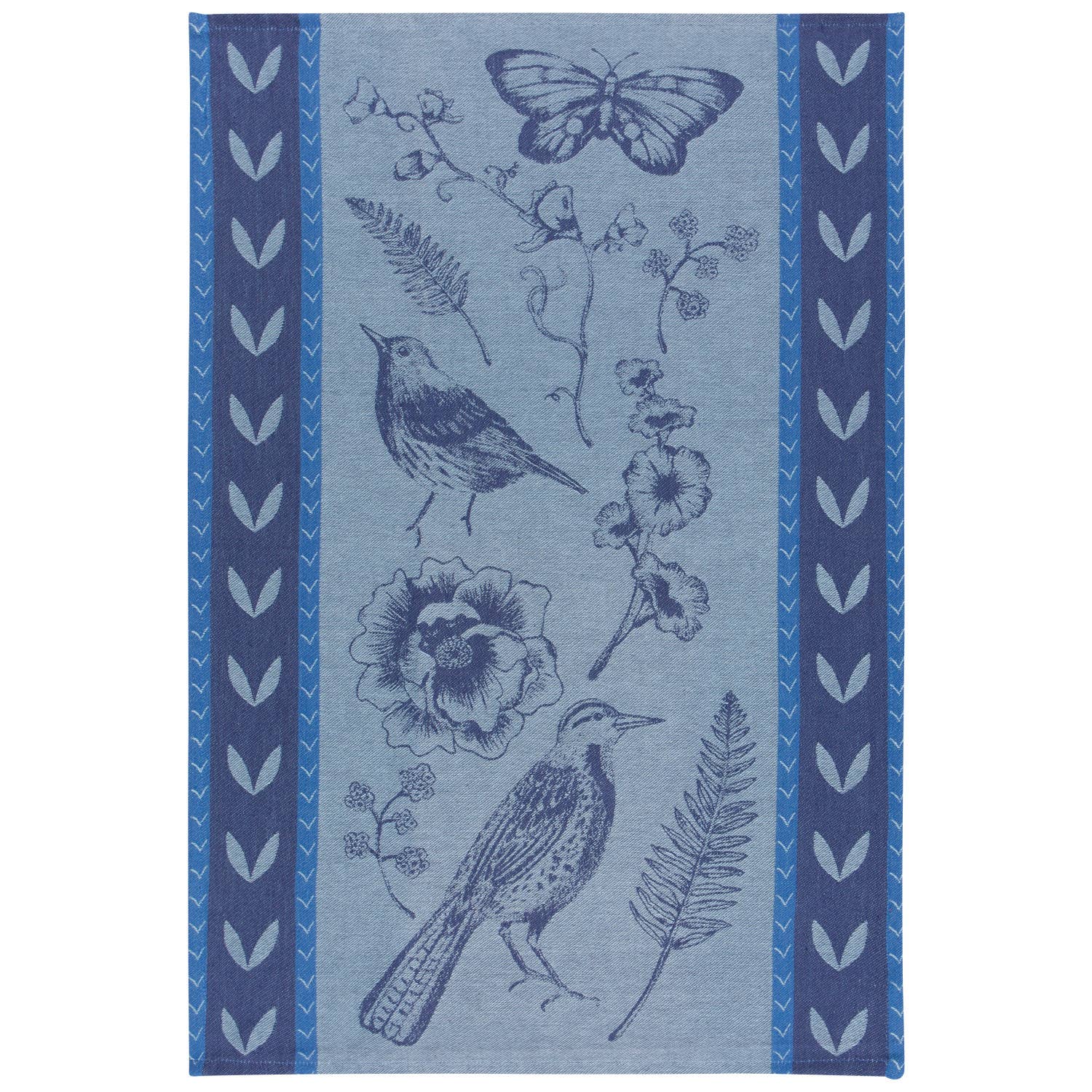 Juliette Jacquard Dish Towel Set - Premium Cotton Kitchen Towels for Drying Dishes & Hands - Elegant French Design for Modern Kitchens, Perfect for Cooking, Baking & Hosting