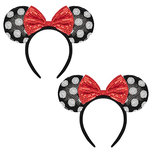 polka dot ears