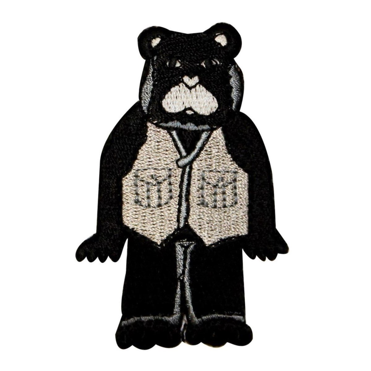 Teddy Bear Iron On Applique Patch - Embroidered Kids Toy Vest Decoration for DIY Crafts, Sewing & Clothing Customization | Perfect for Backpacks, Jackets & Denim