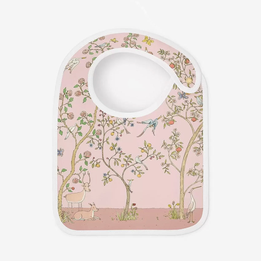 Atelier Choux Premium Satin Baby Bibs - Soft & Absorbent for Mess-Free Feeding - Perfect for Infants & Toddlers at Home or On-the-Go