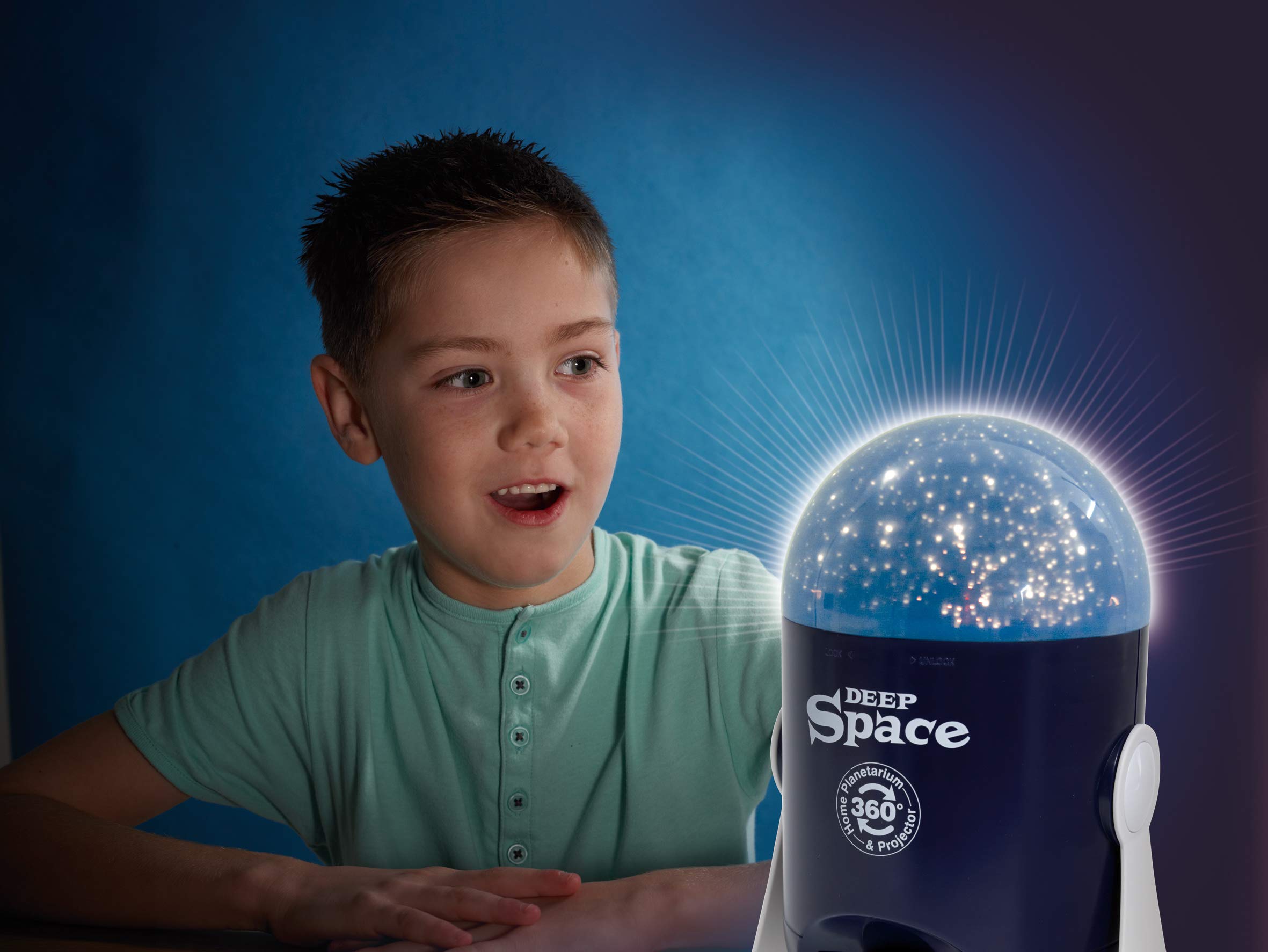 Deep Space Home Planetarium and Projector STEM Toy - Explore Stars & Galaxies for Kids' Astronomy Learning & Bedroom Night Light Projection