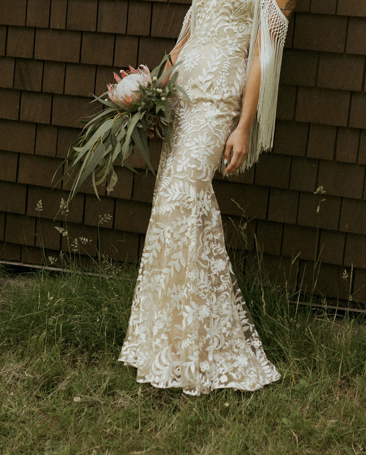 Willowby by Watters Dakota Wedding Gown - Elegant Lace Bridal Dress for Beach, Garden & Outdoor Ceremonies