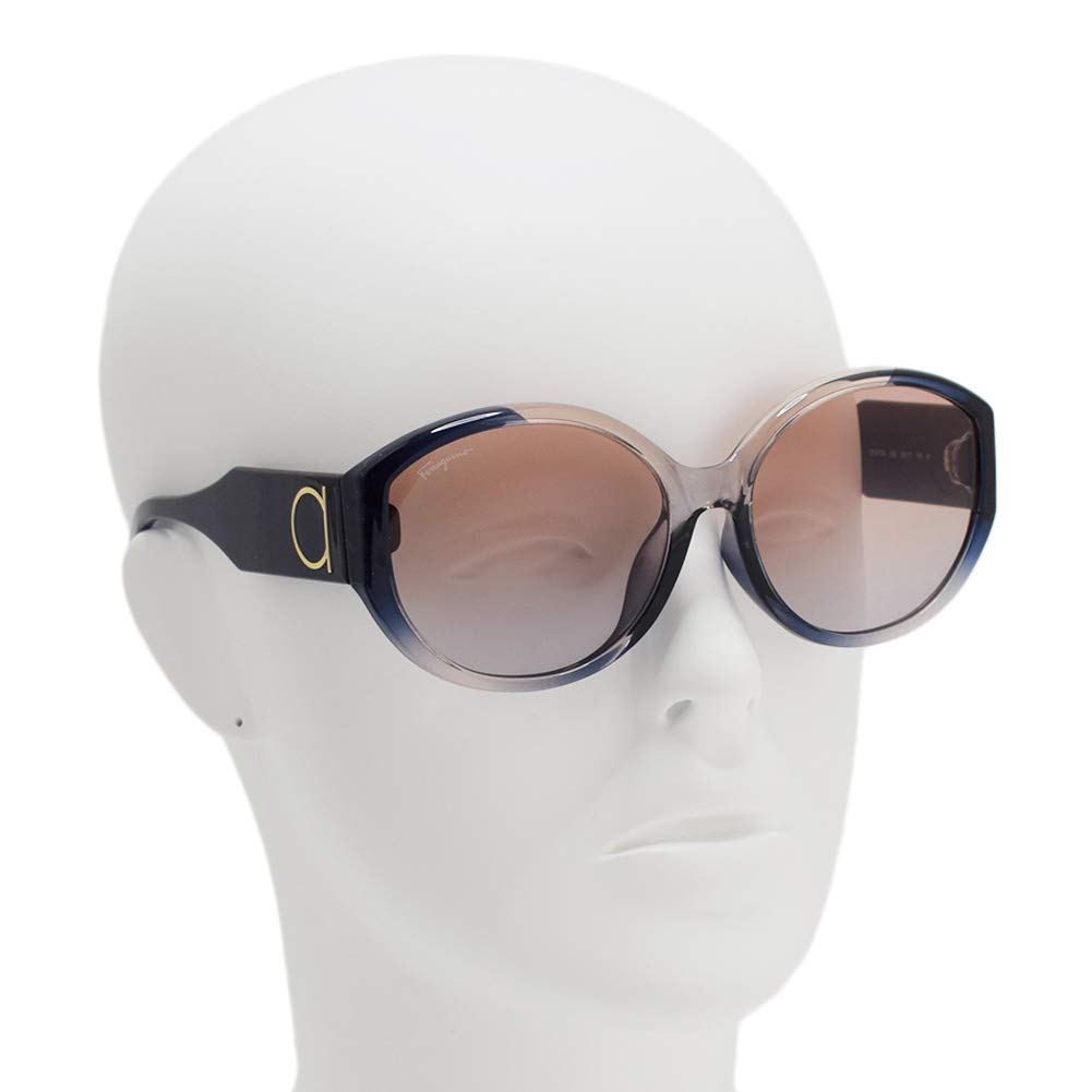 Ferragamo SF 947 SA 083 Gradient Sunglasses - Grey Rose Lens for Women | Luxury Fashion Shades for Beach, Driving & Outdoor Activities