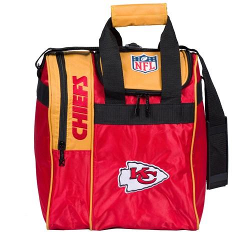 KR Strikeforce 2020 NFL Kansas City Chiefs Official Licensed Single Tote Bowling Bag - Perfect for Football Fans, Game Day & Sports Enthusiasts
