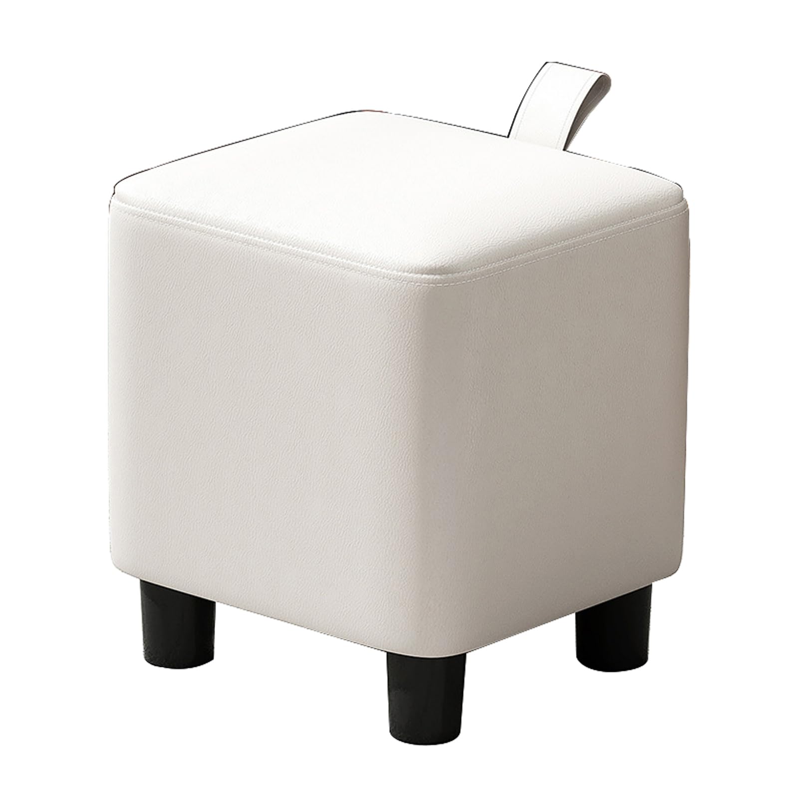 GAJUST Modern Footstool for Living Room - Versatile Foot Rest, Pet Step Stool, Small Ottoman for Couch, Desk, Office, Bedroom - Perfect for Relaxing, Working & Pet Care