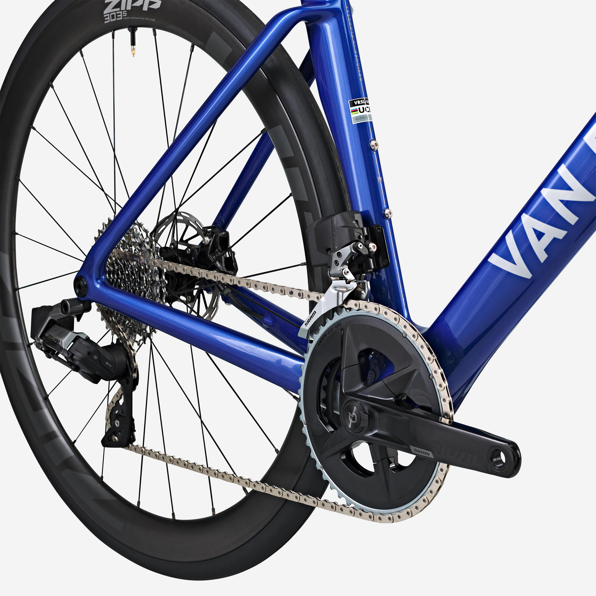 Van Rysel RCR Rival AXS Power Sensor Road Bike - Lightweight Carbon Frame & Wireless Shifting for Competitive Cycling & Endurance Training