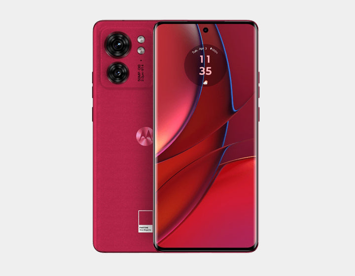 Motorola Edge 40 5G Unlocked Smartphone - 256GB ROM 8GB RAM Dual SIM GSM - Viva Magenta Color | Fast 5G Connectivity for Streaming & Gaming