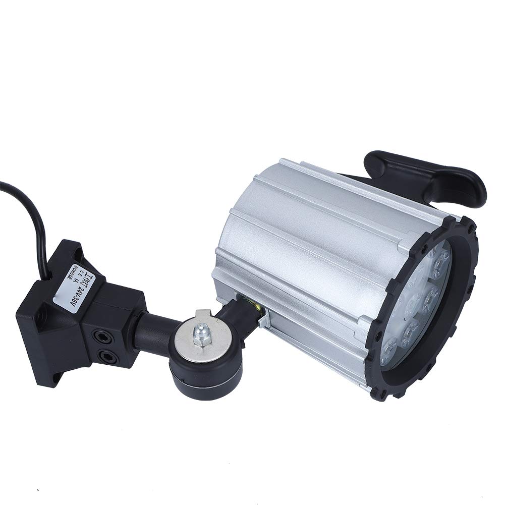 CNC LED Work Light - Adjustable Machine Tool Lamp for Industrial & Workshop Use - Indoor & Outdoor Task Lighting for Lathes, Mills, and Machinery