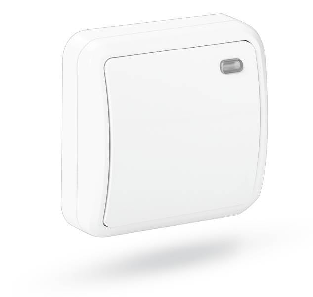 JA 112J BUS Emergency Push Button with Panic Function - Wall Mounted Security Alarm Switch for Commercial Buildings and Public Spaces