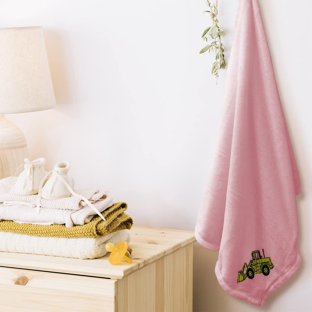 Custom Embroidered Baby Blankets for Boys & Girls - Soft Nursery Bedding with Personalized Designs | Perfect for Cribs, Strollers & Gift Giving