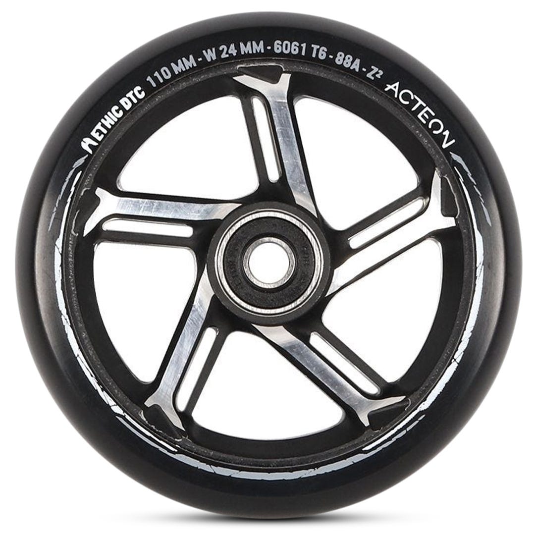 Ethic Acteon 110mm Skateboard Wheels - High Performance Longboard Wheels for Smooth Cruising & Downhill Riding - Perfect for Urban Commuting & Freestyle Skateboarding