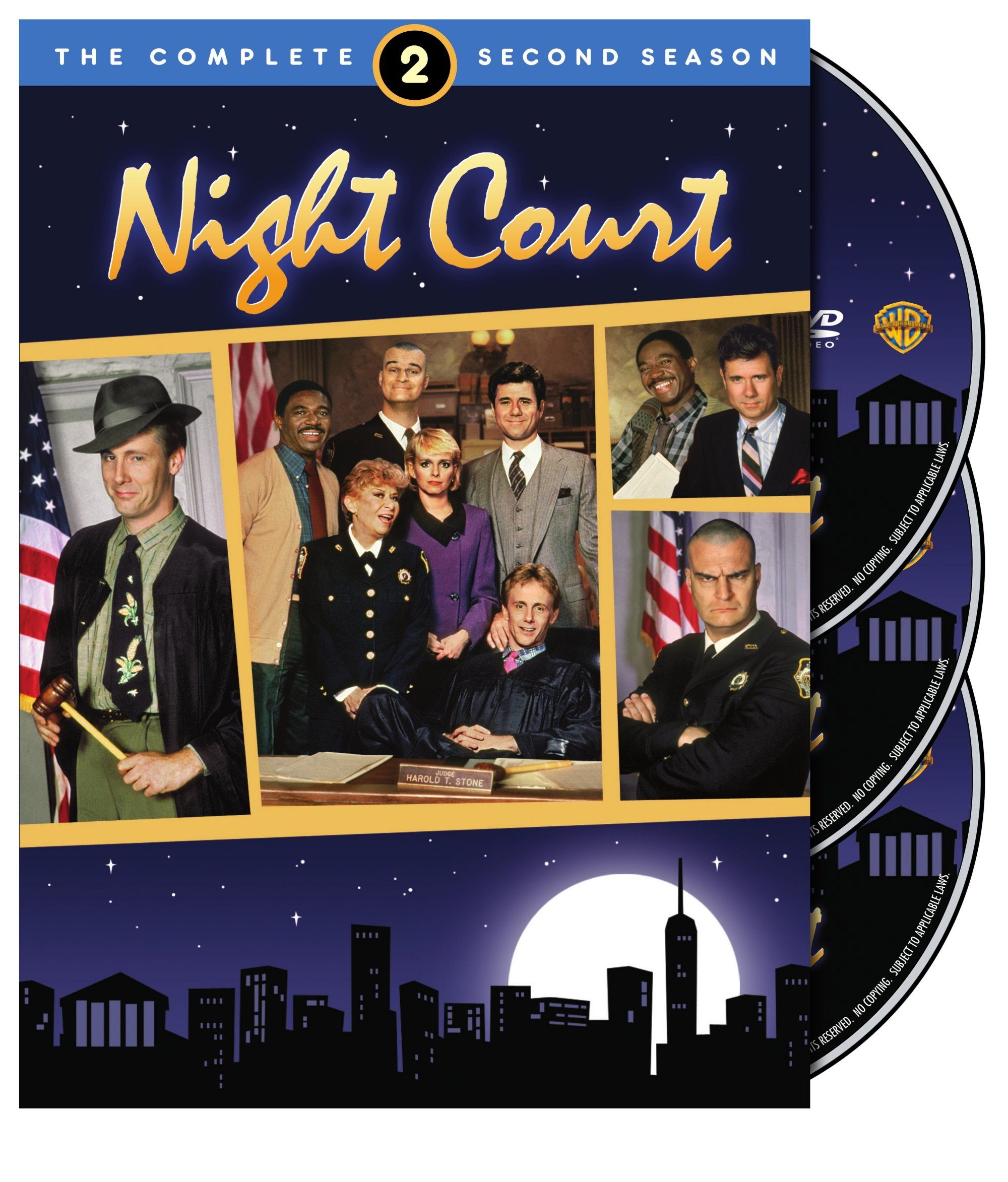 Night Court: Season 2 DVD - Classic TV Comedy Series - Perfect for Home Entertainment & Nostalgic Viewing