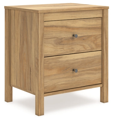 Bermacy Nightstand - Modern Bedside Table with Storage Drawer, Wooden End Table for Bedroom, Living Room, and Office - Perfect for Holding Lamps, Books, and Essentials