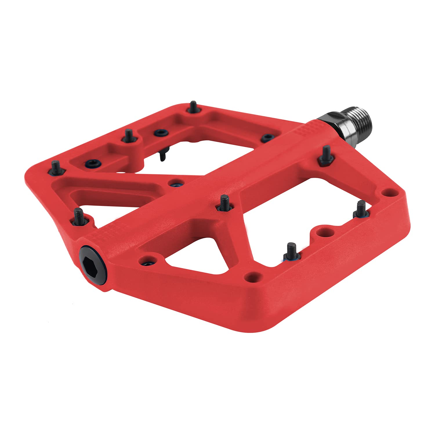 Premium Mountain Bike Pedals - Durable Flat BMX/MTB Pedals for Cycling & Off-Road Adventures - Ideal for Trail Riding, Commuting & Extreme Sports