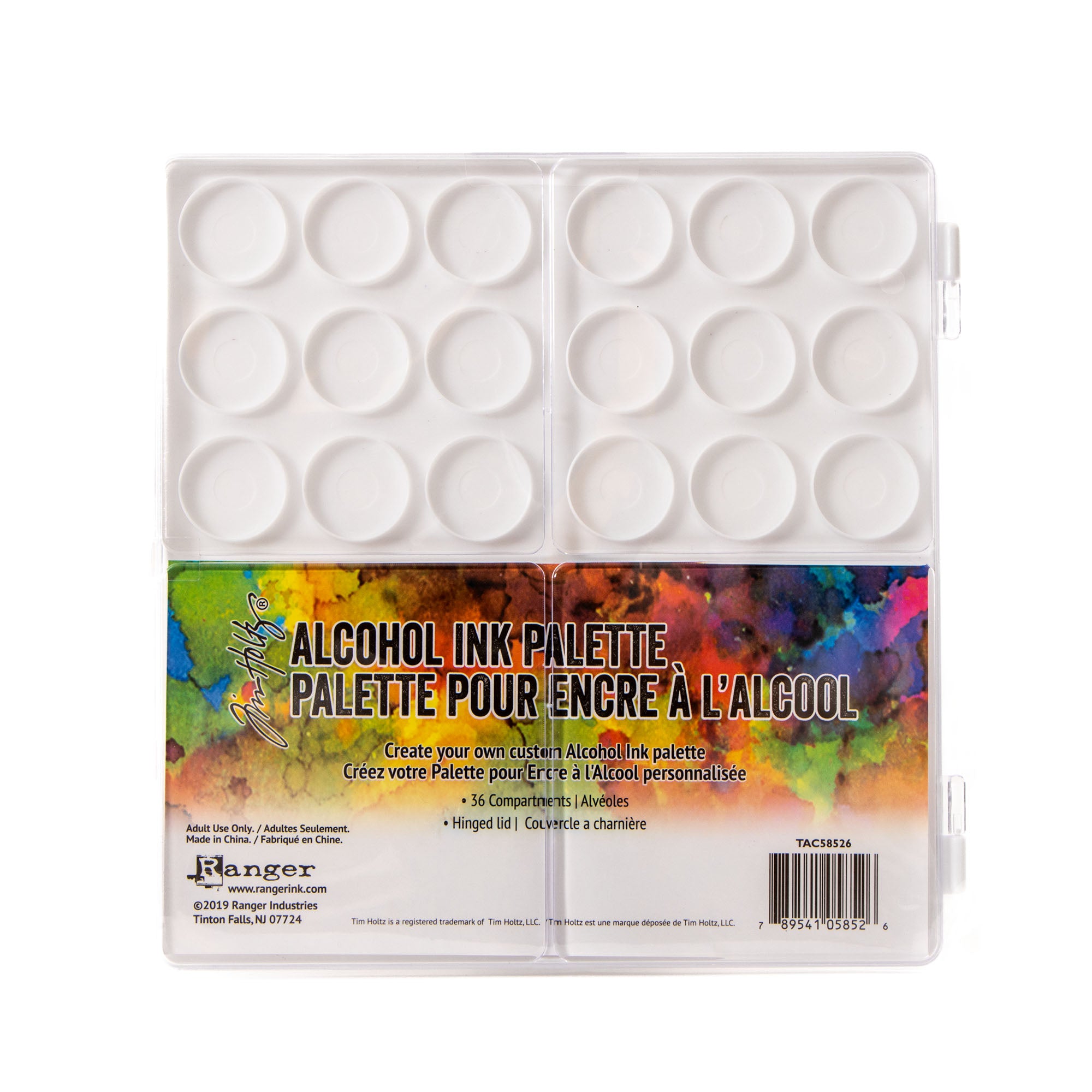 Premium Alcohol Ink Palette Set for Artists - Vibrant Colors for Painting, DIY Crafts & Mixed Media Art Projects
