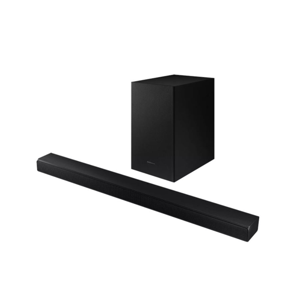 Samsung HW-A50M/ZA 2.1 Channel 290W Soundbar with Wireless Subwoofer - Premium Home Theater Audio for Movies, Music & Gaming (Black)