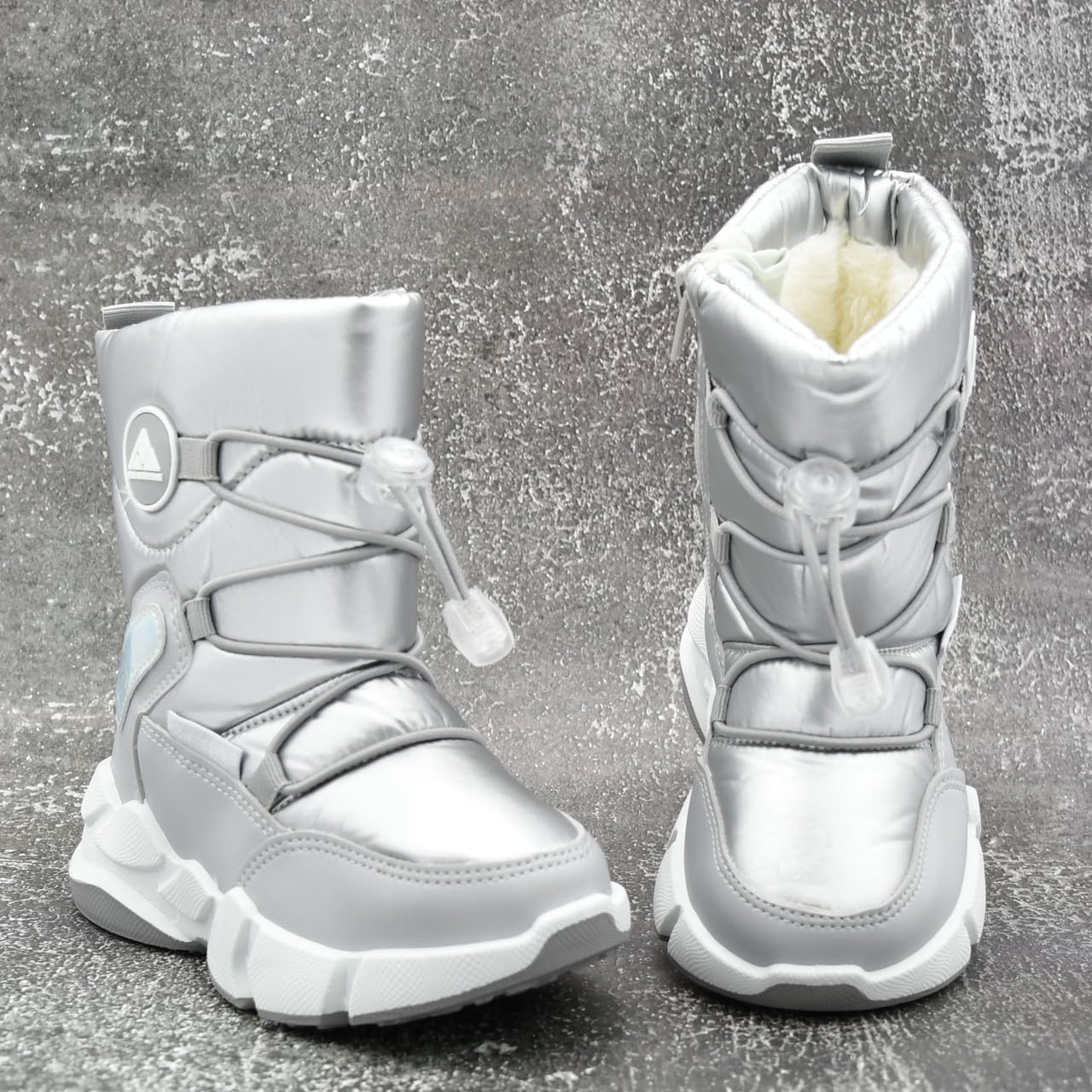 Nova Unisex Kids Snow Boots - Waterproof Winter Boots for Boys & Girls - Warm & Comfortable for Outdoor Play, Snowy Days & Cold Weather