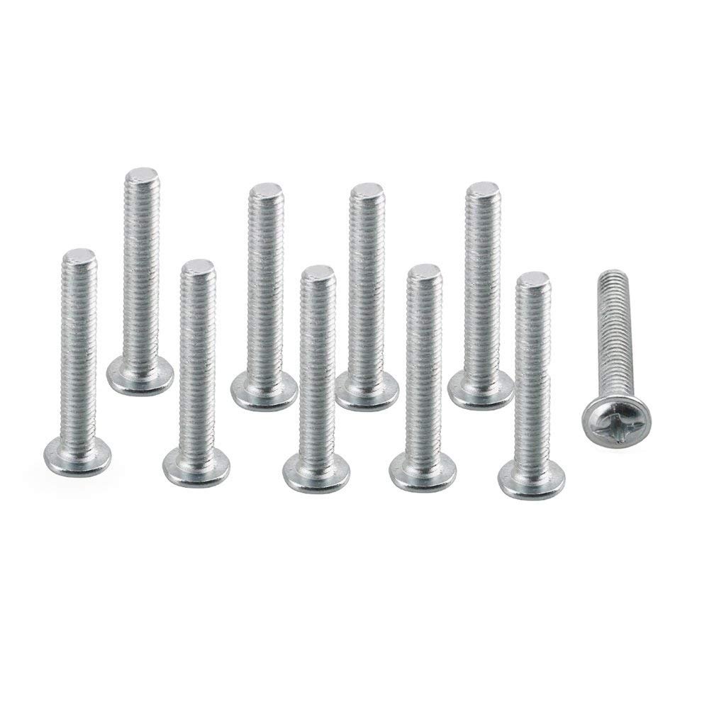 RilexAwhile 10Pcs 33mm Cabinet Knobs - Drawer Pulls for Wardrobe & Dresser - Home & Office Use