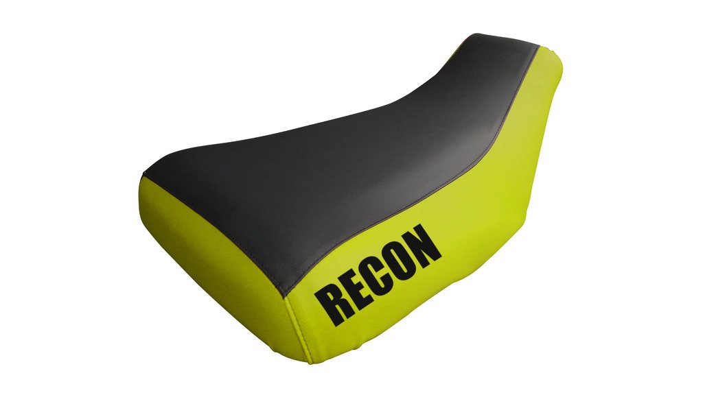 Premium VPS Seat Cover for Honda Recon 250 (2005-Up) - Durable ATV Seat Protector with Yellow Logo Sides | Waterproof & UV-Resistant for Off-Roading, Hunting & Outdoor Adventures