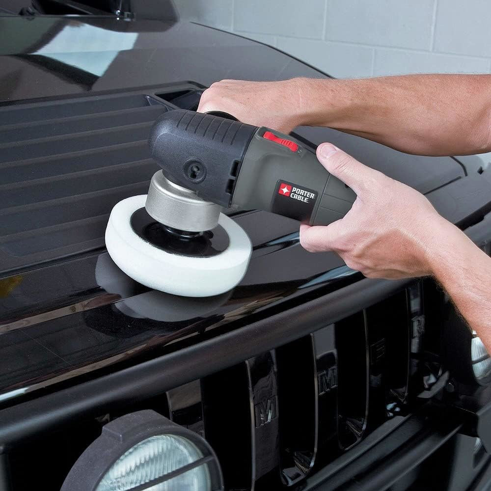 PORTER CABLE 7424XP 6-Inch Variable Speed Polisher - Certified Refurbished with Full Warranty | Car Detailing, Paint Correction & Surface Restoration