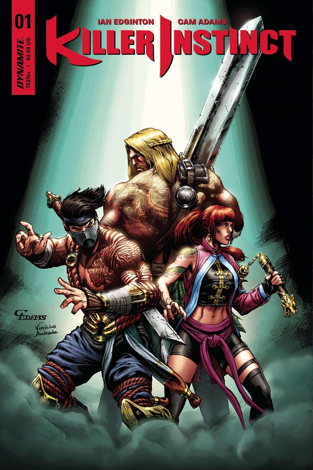 Killer Instinct (2nd Series) #1E VF/NM Dynamite Comic Book - Sub Variant | Collectible Superhero Comic for Fans & Investors | Perfect for Display, Gifts & Comic Collections