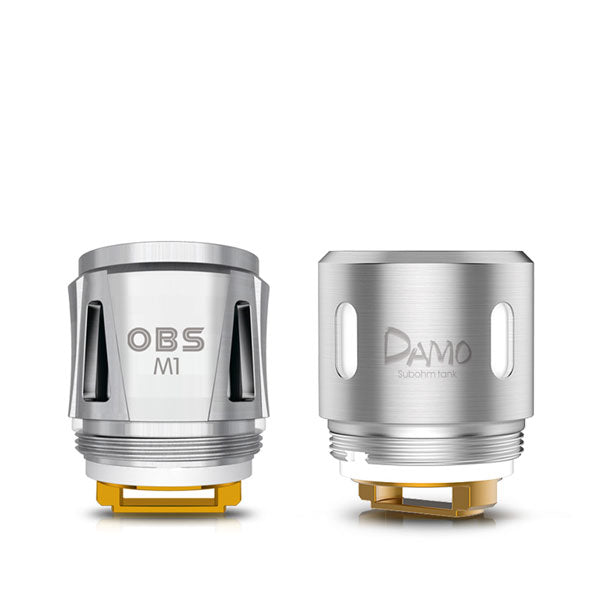 OBS Cube Replacement Coils 5-Pack - Compatible with OBS Cube Vape Kit - 0.2ohm Mesh Coils for Smooth Flavor & Vapor - Perfect for Daily Vaping & Cloud Chasing