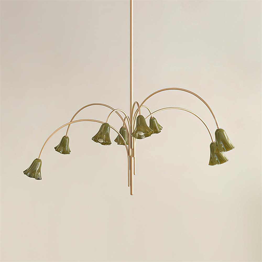 Vera Chandelier - Elegant Crystal Ceiling Light Fixture for Dining Room, Living Room & Bedroom | Modern Home Decor Lighting