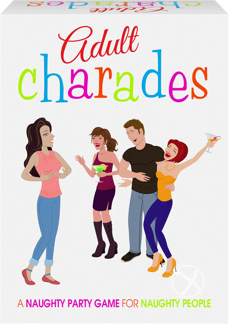 Fun Adult Charades Card Game for Parties & Family Gatherings - Hilarious Group Game Night Entertainment