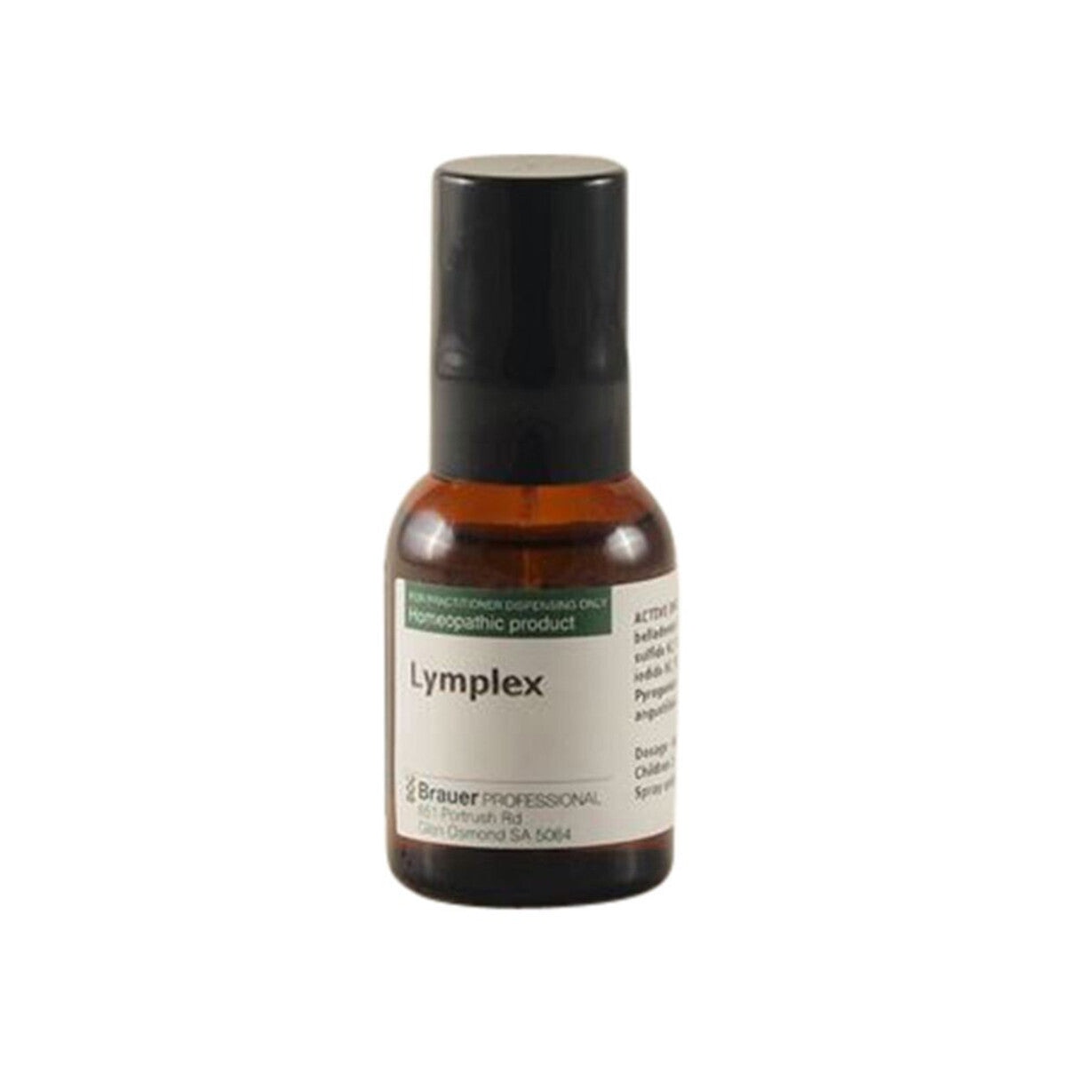 Brauer Professional Lymplex Oral Spray for Immune Support - Natural Lymphatic System Booster with Herbal Extracts | Perfect for Travel, Work & Daily Wellness Routine