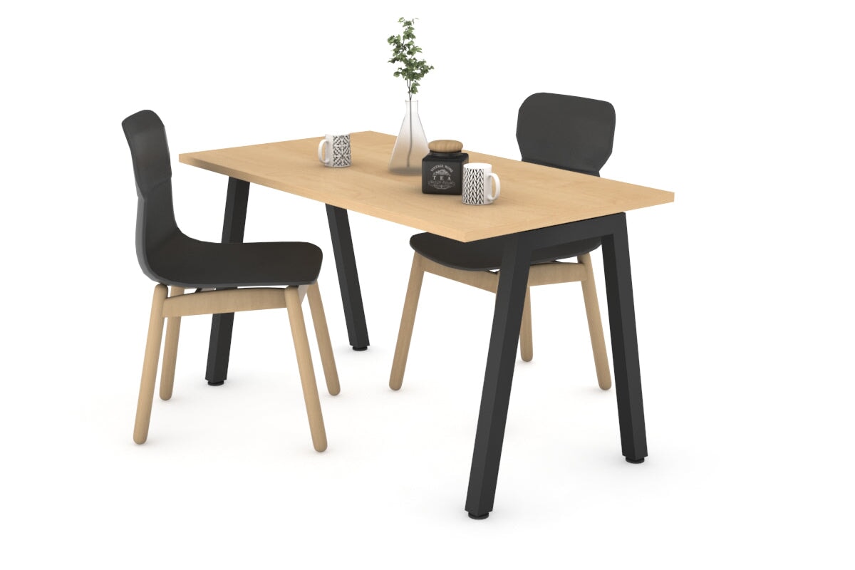 Quadro A Legs Table - 1000L x 600W Modern Dining Table for Home & Office - Perfect for Dining Rooms, Kitchens, and Workspaces