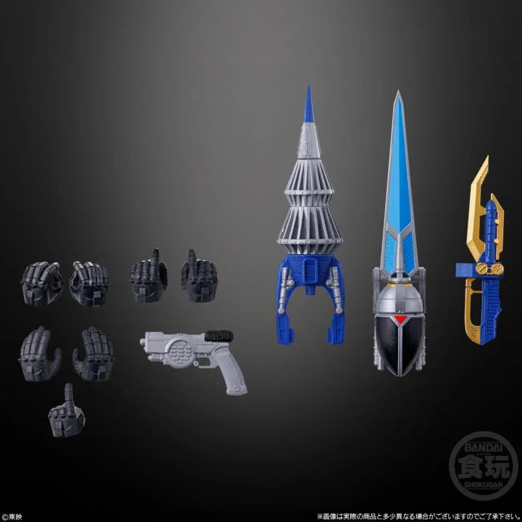 Bandai Shokugan Modeling Project SMP Juukou B-Fighter (Big Bad Beetleborgs) Blue Beet Model Kit – Build & Display Anime Robot Action Figure for Collectors & Fans