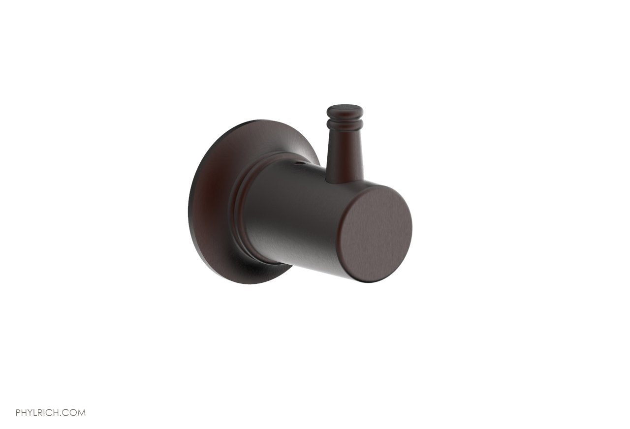 HEX MODERN Robe Hook 501 76 - Stylish Wall Mounted Coat Hanger for Bathroom, Bedroom & Entryway - Durable Metal Hooks for Towels, Robes & Clothes Organization