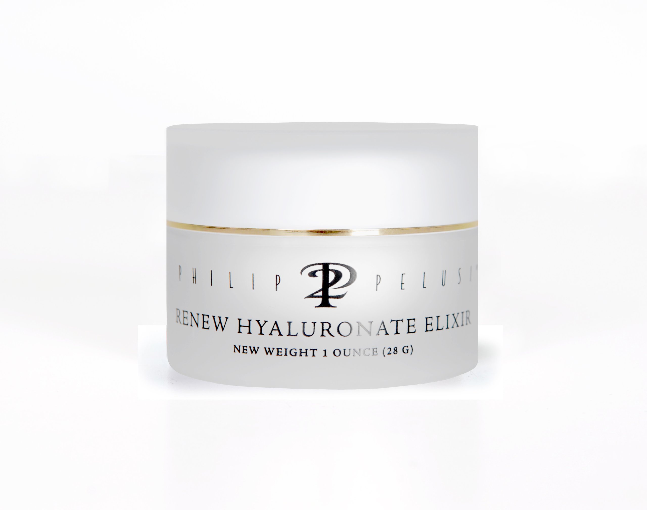Philip Pelusi® Renew Hyaluronate Elixir Facial Treatment - Hydrating Anti-Aging Serum for Dry Skin | Reduce Wrinkles & Boost Collagen | Perfect for Night Routine & Daily Skincare Regimen