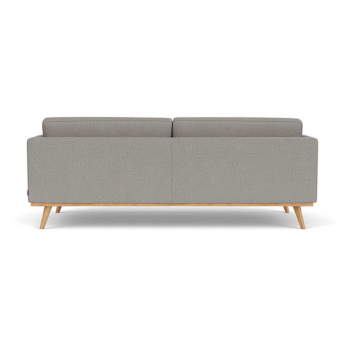 Johan Boucle 3 Seater Sofa - Modern Upholstered Fabric Couch for Living Room, Lounge & Apartment - Comfortable Mid-Century Style Sectional Sofa with Soft Boucle Fabric