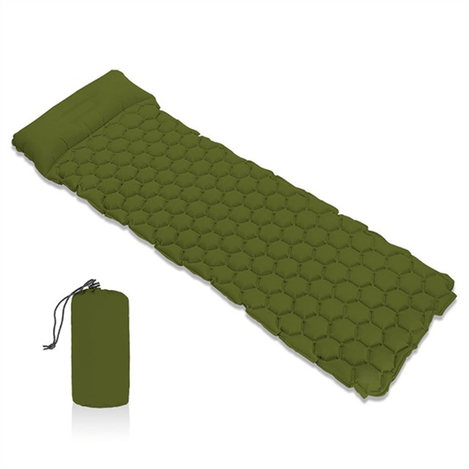 **YEVYG Ultralight Inflatable Camping Mat - Portable Sleeping Pad with Pillow for Hiking, Backpacking & Travel | Waterproof Air Mattress for Outdoor Adventures, Beach, Picnics & Camping Trips**