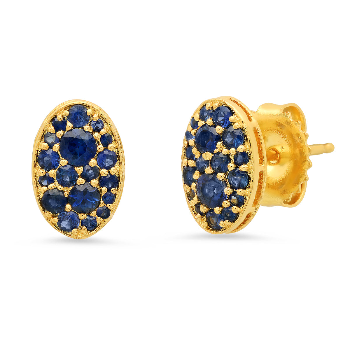 Petit Cluster Stud Earrings - Dainty Gold & Silver Studs for Women | Perfect for Everyday Wear, Gifts & Special Occasions