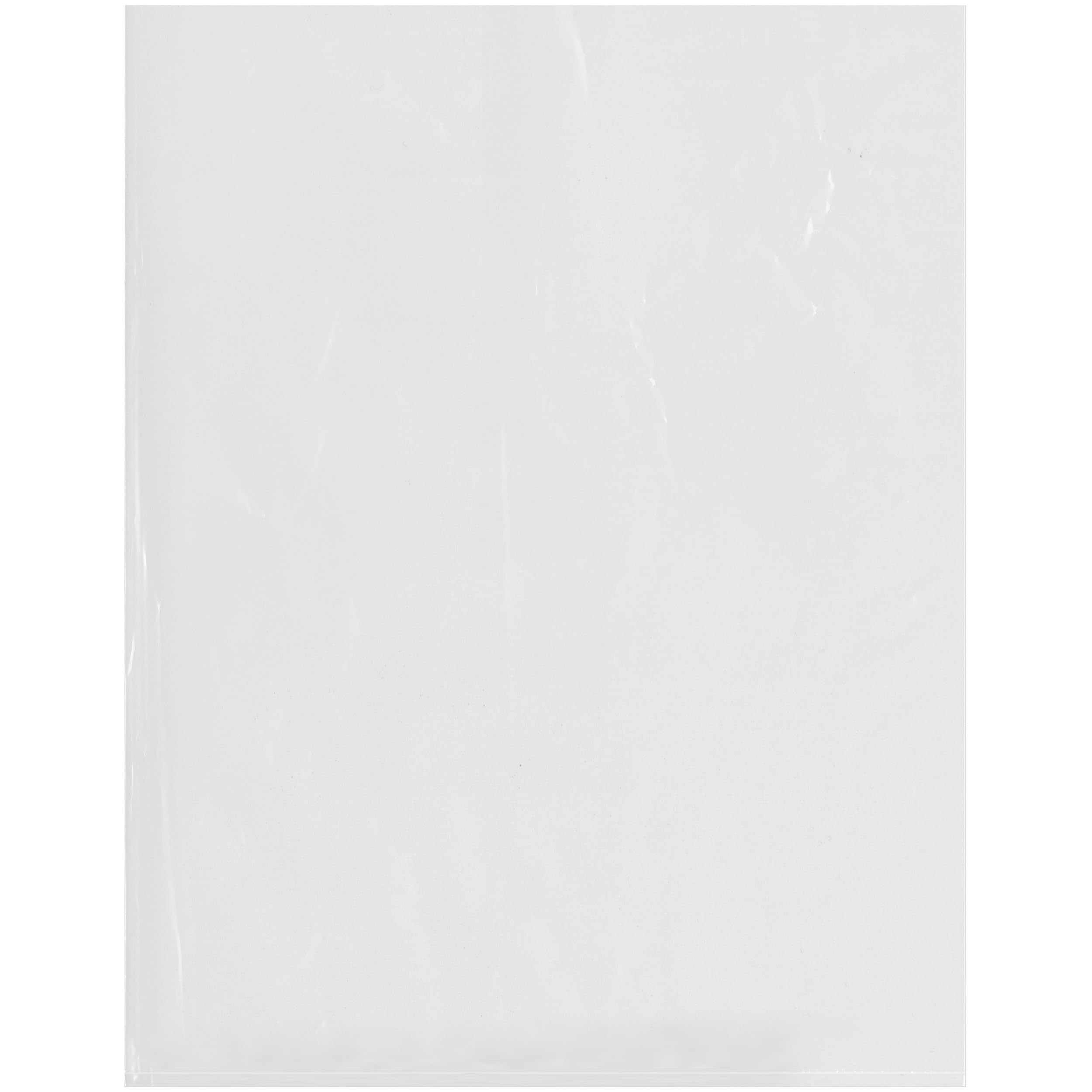 Plymor 14x18 Inch 1.25 Mil Clear Plastic Bags (200 Pack) for Storage & Shipping