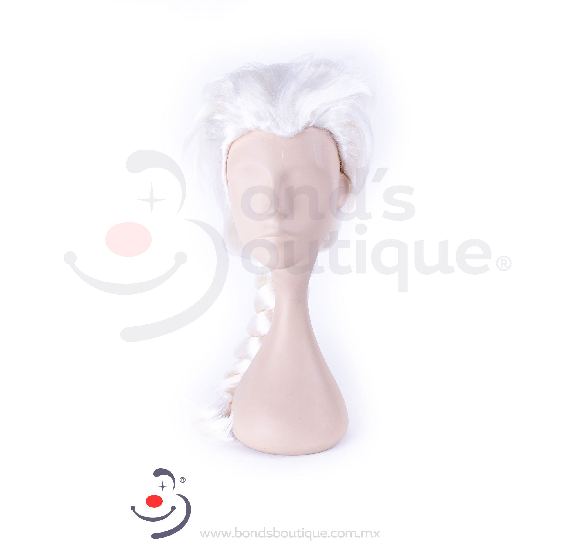 Frozen II Elsa Wig for Kids - Long Blonde Princess Hair Costume Accessory for Halloween, Cosplay, and Dress-Up Parties