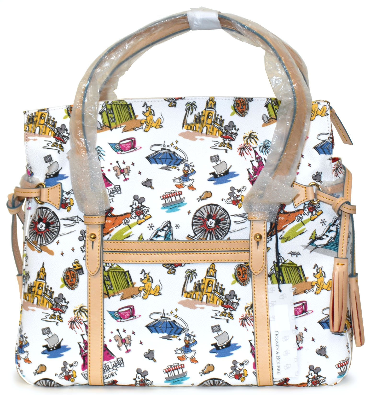 Disneyana Smith Crossbody Bag by Dooney & Bourke | Official Disneyland Merchandise | Perfect for Theme Park Visits, Collectors & Disney Fans