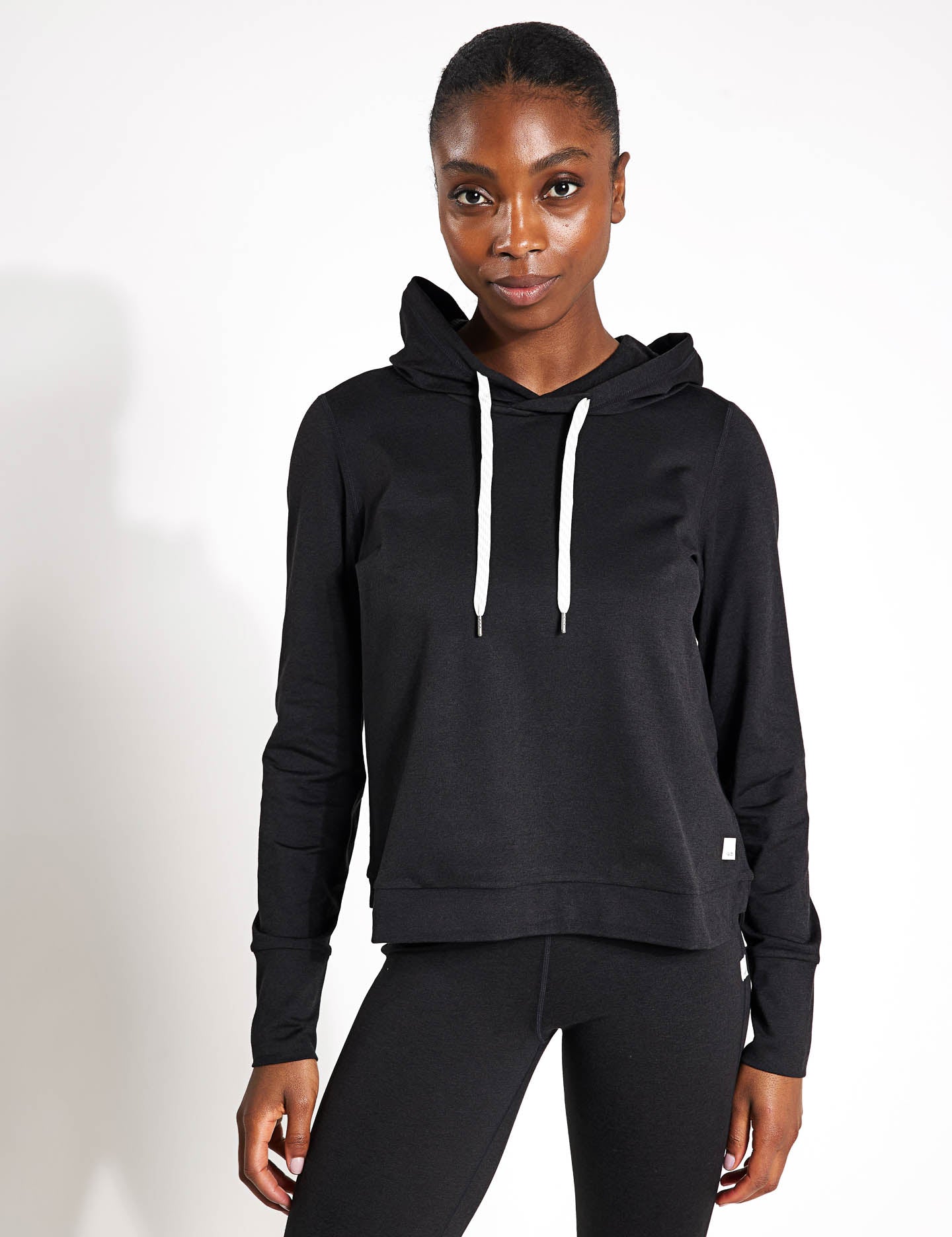 Halo Essential Hoodie - Black Heather | Soft & Comfortable Pullover Sweatshirt for Men & Women | Perfect for Casual Wear, Gym, and Outdoor Activities