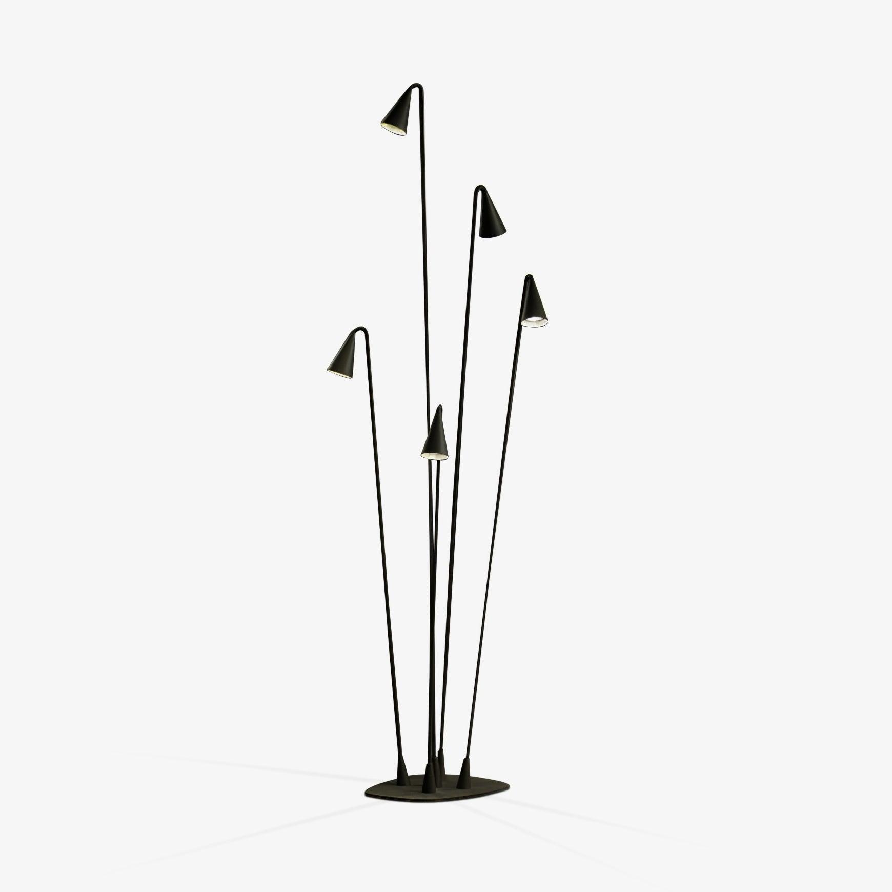 Bellflower Outdoor Floor Lamp - Weatherproof & Durable Garden Lighting for Patio, Deck, Backyard - Perfect for Evening Gatherings & Landscape Ambiance