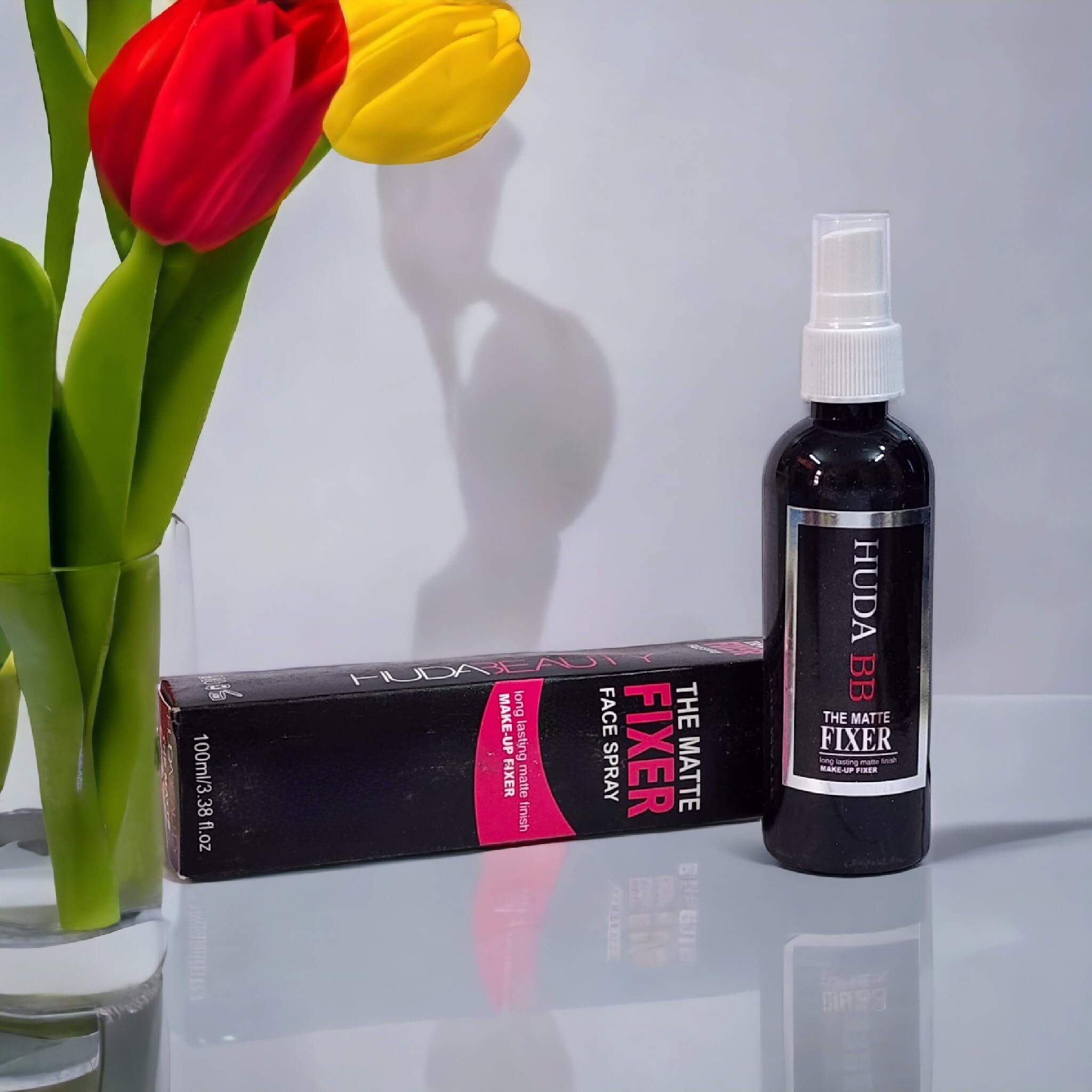 TopFinder® Matte Finish Makeup Setting Spray with Vitamin E | Long-Lasting Oil Control & Makeup Fixer | Face Primer for Women & Girls | Perfect for Oily Skin, Daily Wear & Special Occasions