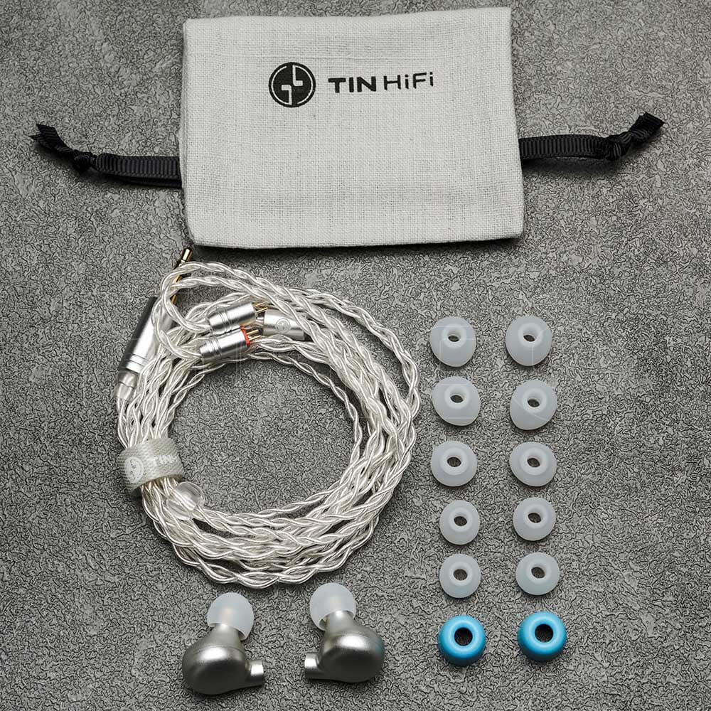 TinHiFi C5 Custom In-Ear Monitors with 10x10mm Square Plate Diaphragm & Balanced Armature Drivers - Perfect for Audiophiles, Musicians, and Studio Monitoring