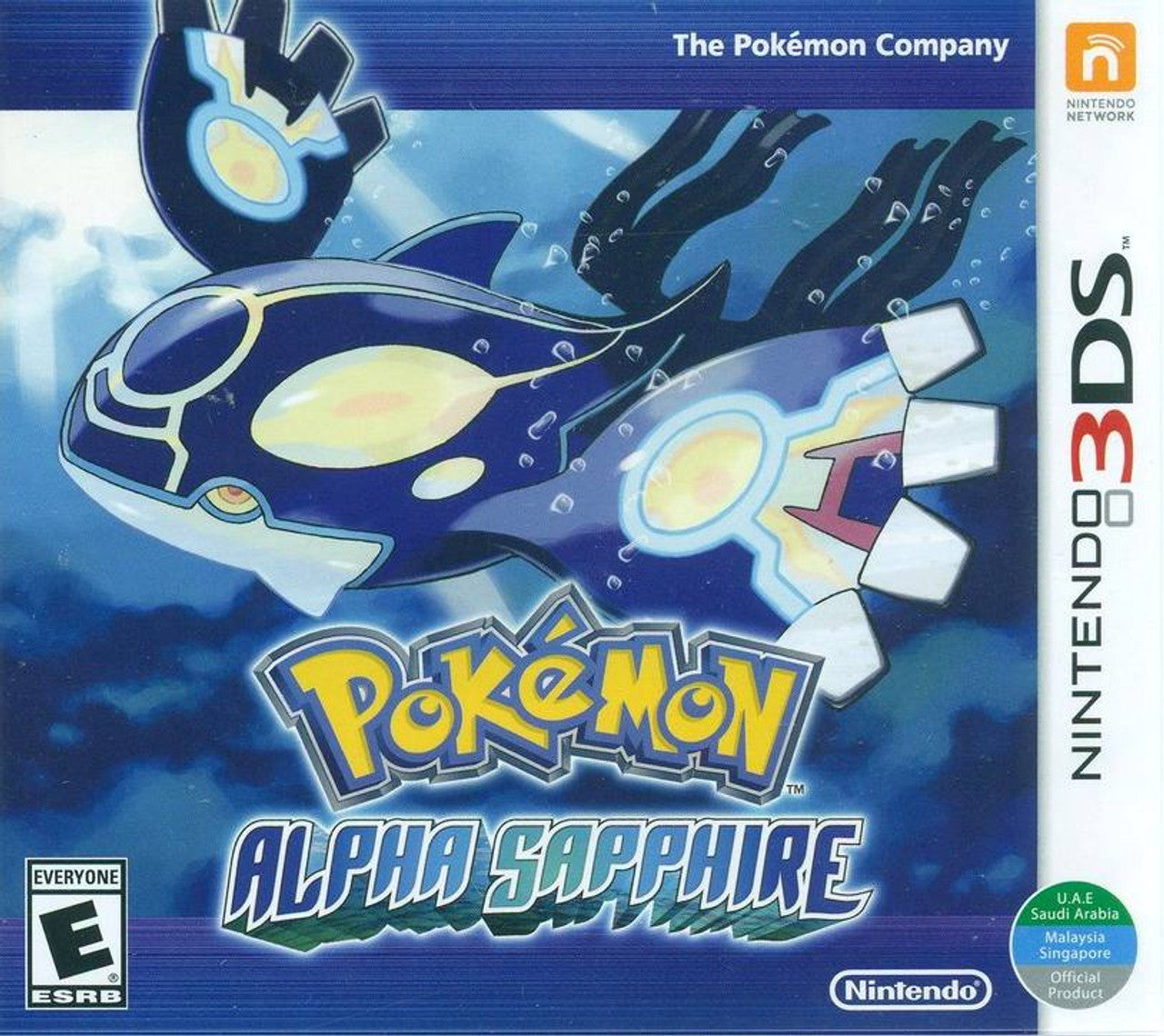 Pokemon Alpha Sapphire Game - Nintendo 3DS Asia Version | Adventure RPG for Kids & Adults | Perfect for Travel & Gaming on the Go