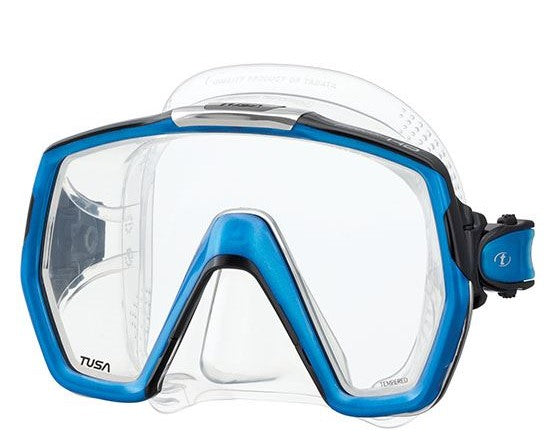 Tusa Freedom HD Scuba Diving Mask - Anti-Fog, Wide View Snorkeling Mask for Adults - Perfect for Ocean Exploration, Coral Reef Diving & Underwater Photography