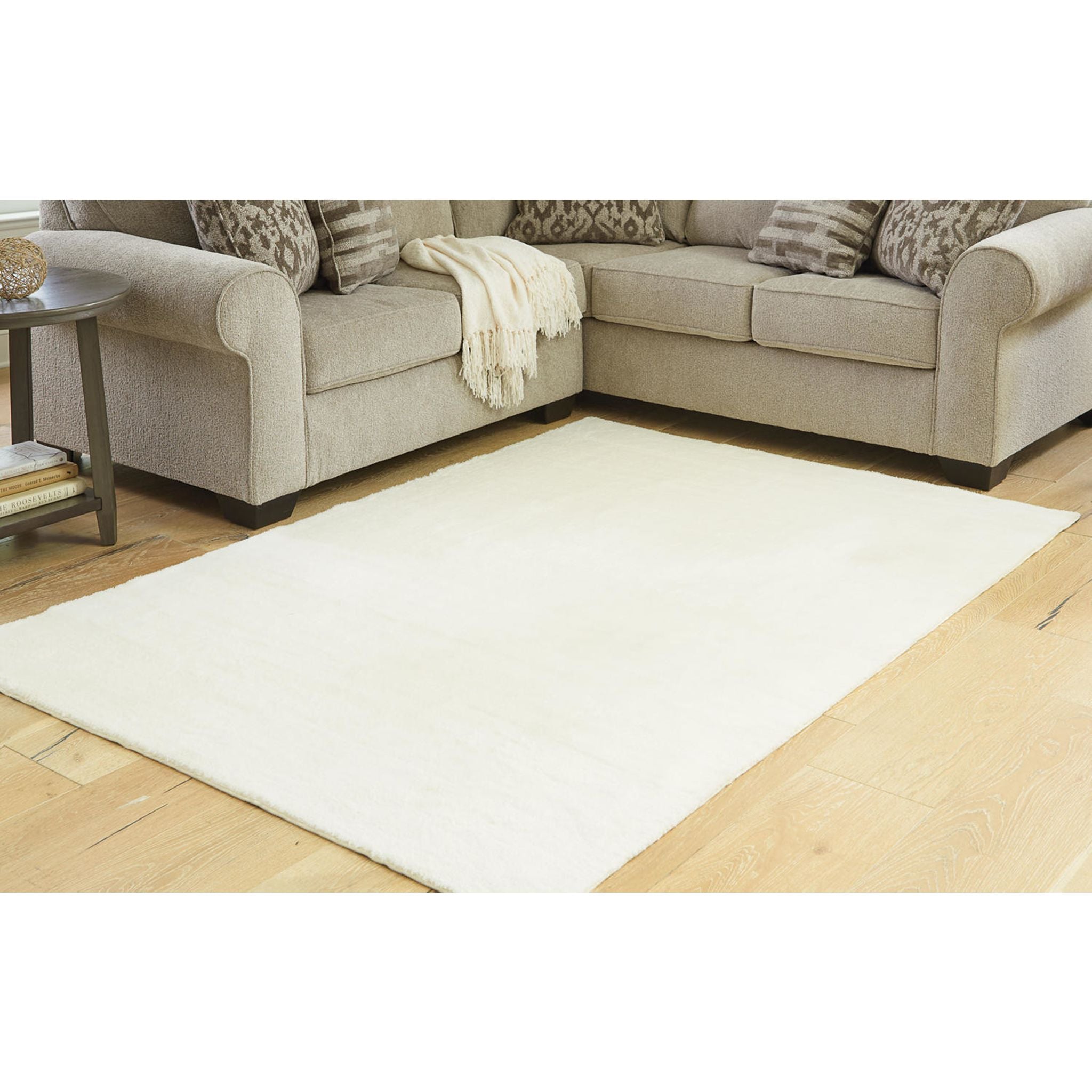 Anaben Soft Plush Area Rug - Non-Slip Living Room Carpet for Bedroom, Home Decor - Cozy & Stylish Floor Mat for Family Room, Dorm, Office